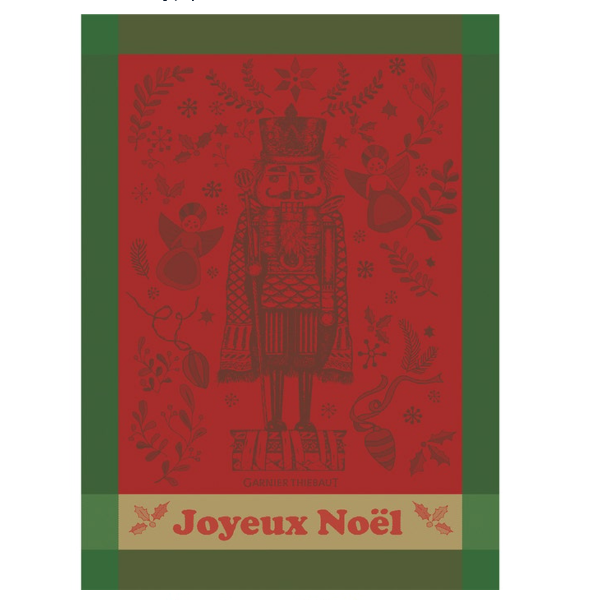 Casse Noisette Noel Rouge Kitchen Towel