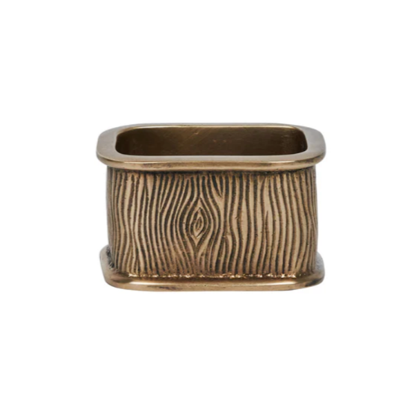 Blenheim Oak Metal Napkin Ring