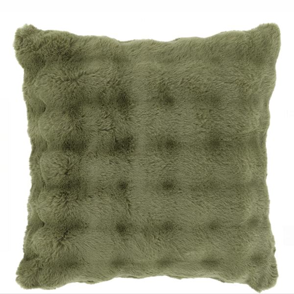 Fab Faux Olive Pillow