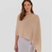 Cashmere Draped Dress Topper