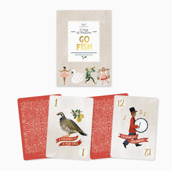 12 Days of Christmas Go Fish Game