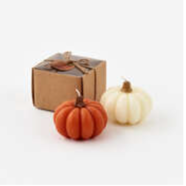 Pumpkin Candles (Large) Set/2