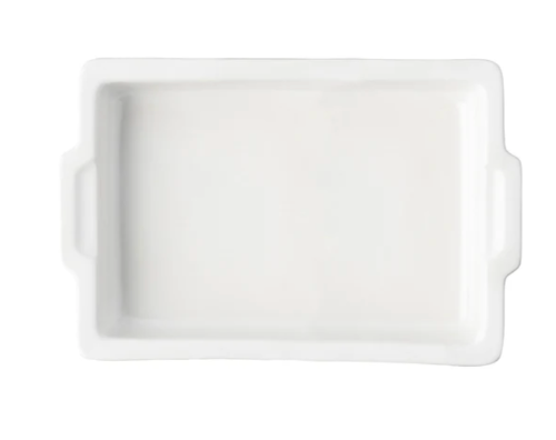 Puro Whitewash 16" Rectangular Baker