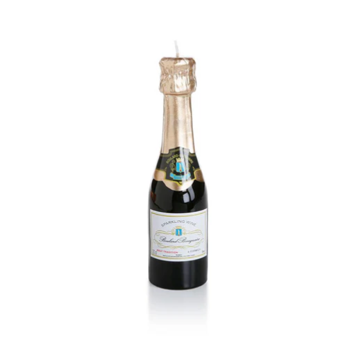 Mini Champagne Bottle Candle