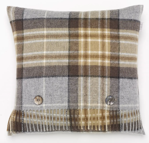 Mckellar Tartan Plaid  Merino Lambswool Pillow