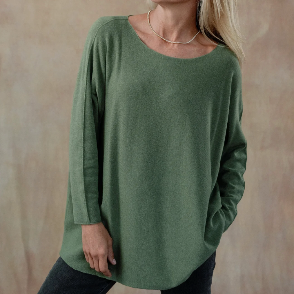 Daniella Sweater in Moss