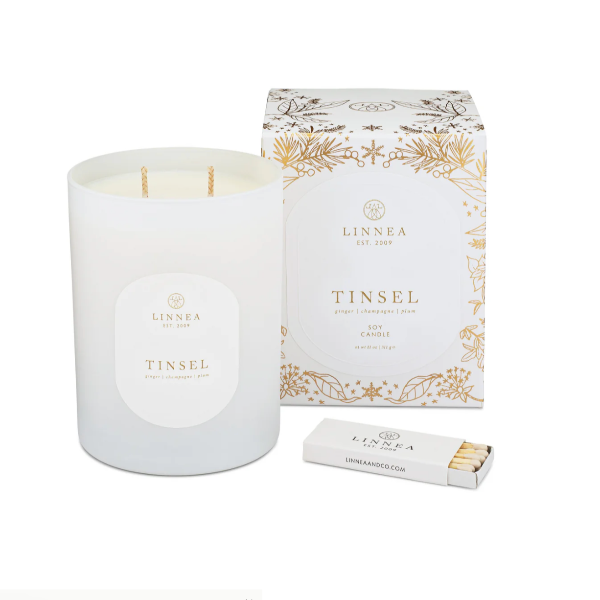 Tinsel 2-Wick Candle