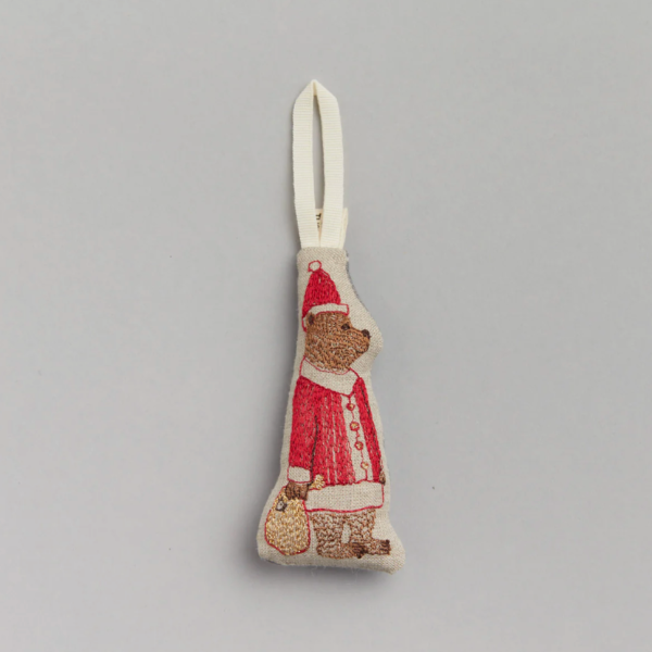 Santa Bear Ornament