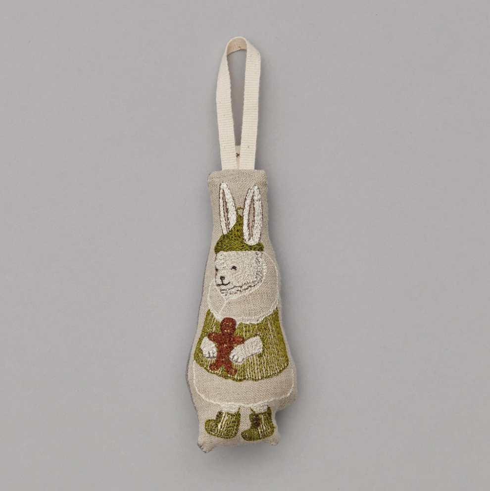 North Pole Bunny Ornament