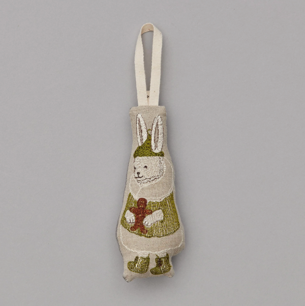 North Pole Bunny Ornament