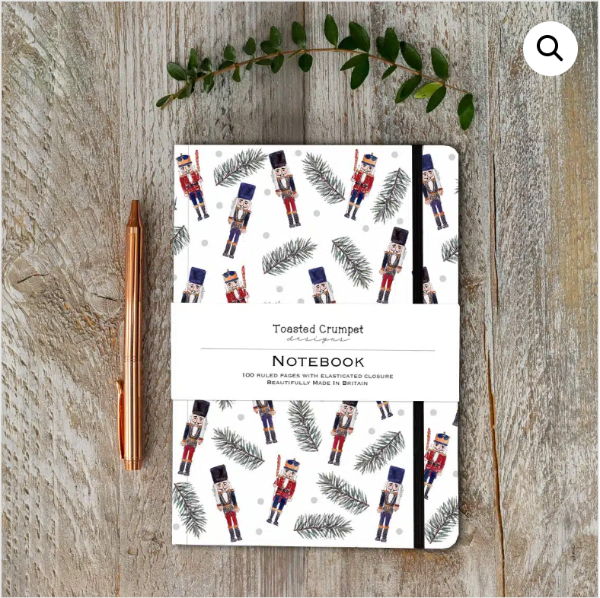 Nutcracker A5 Lined Notebook