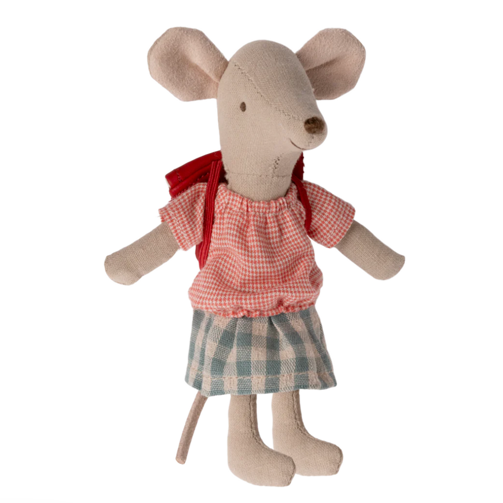 Big Sister Tricycle Mouse, Red