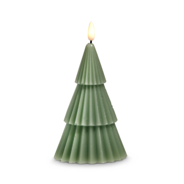 Green Tree Candle 6"