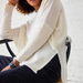 Catalina Cashmere Sweater in Rich Cream