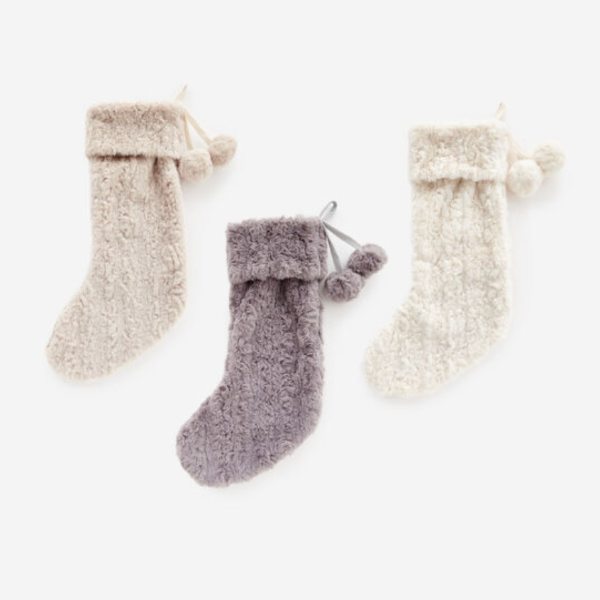 Faux Fur Stocking