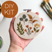 Botanical Embroidery Kit