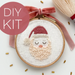 Santa Embroidery Kit