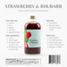 Strawberry & Rhubarb Mixer