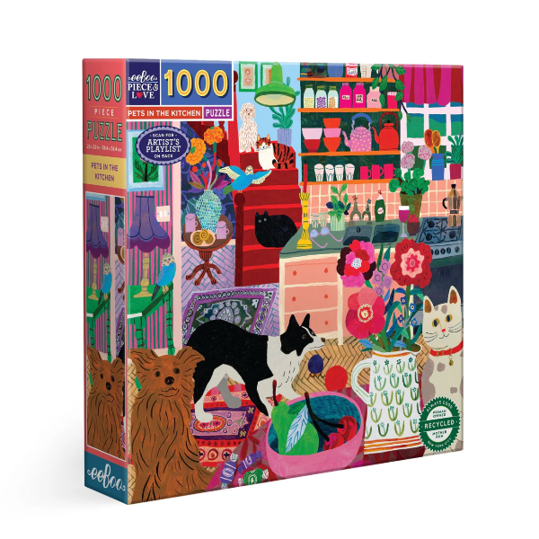 Pets in the Kitchen 1000pc Puzzle