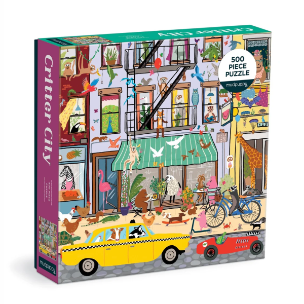 Critter City 500 Piece Puzzle