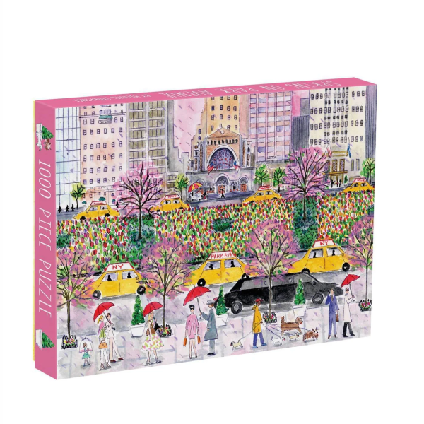 Michael Storrings Spring on Park Avenue 1000 Piece Puzzle