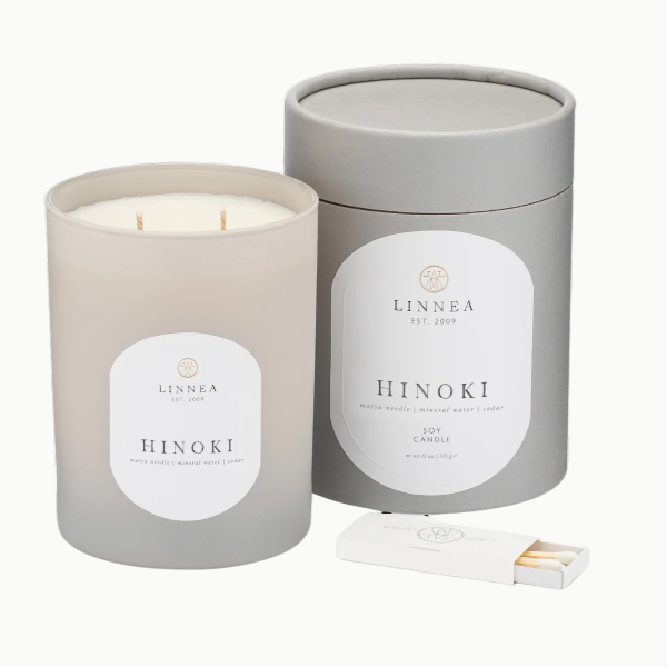 Hinoki Large 2-wick Candle