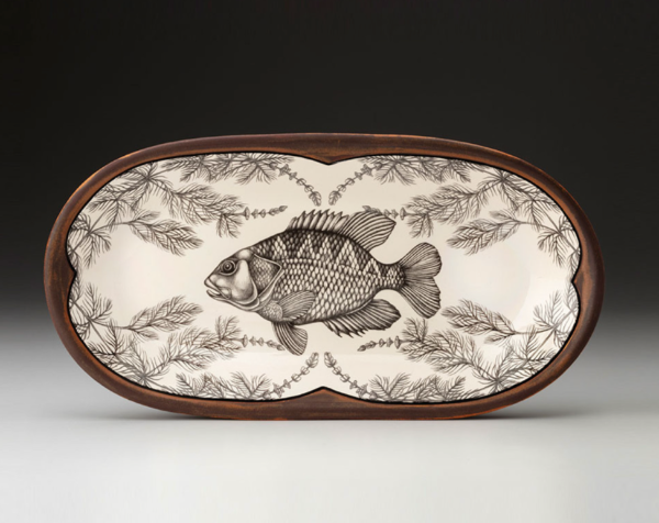 Rectangular Serving Dish: Rock Bass