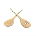 Refined Bamboo Salad Server Set