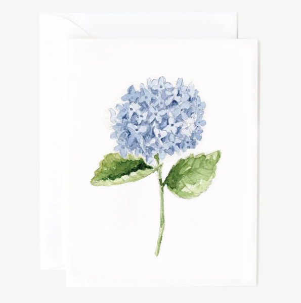Hydrangea Stem Notecards