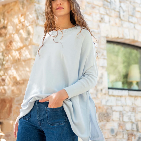 Petite Catalina Crewneck Sweater