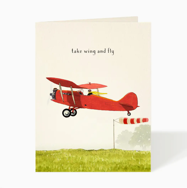 Taking Off Card