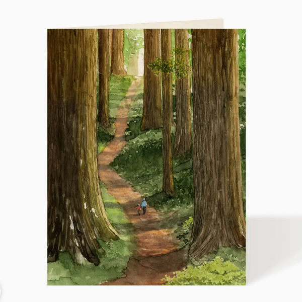 Woods of Wisdom Fathers Day Card