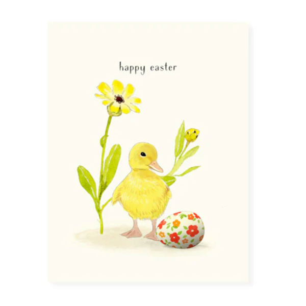 Daisy Duckling Easter Card