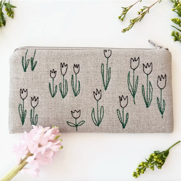 Tulips Pouch, Small