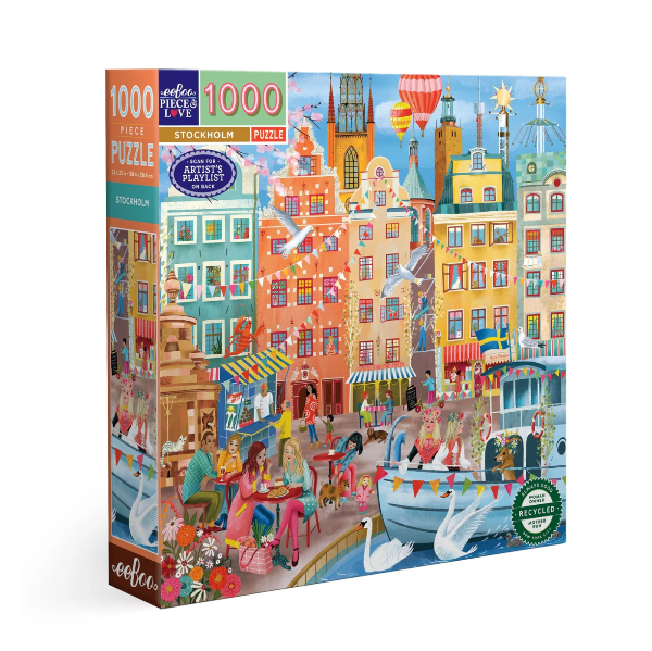 Stockholm 1000 Piece Puzzle