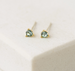 Kaleidoscope Birthstone Stud Earrings - August