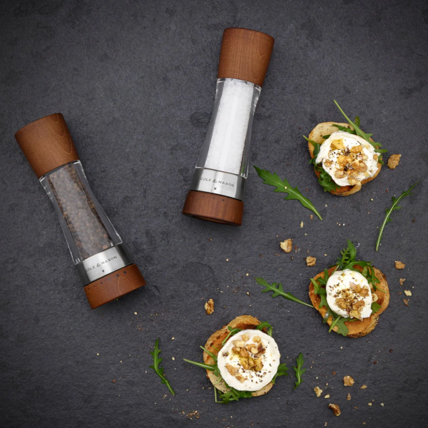 Derwent Salt & Pepper Mill Set: Forest Wood