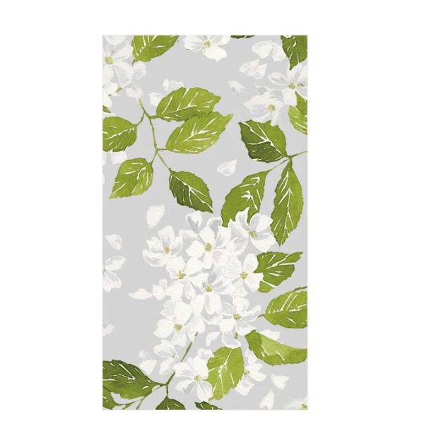 Blanc de Blancs Grey Guest Towel Napkin