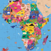 Map of Africa 70-Pc Puzzle