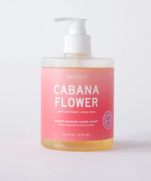 Cabana Flower Hand Soap Pump - 16oz