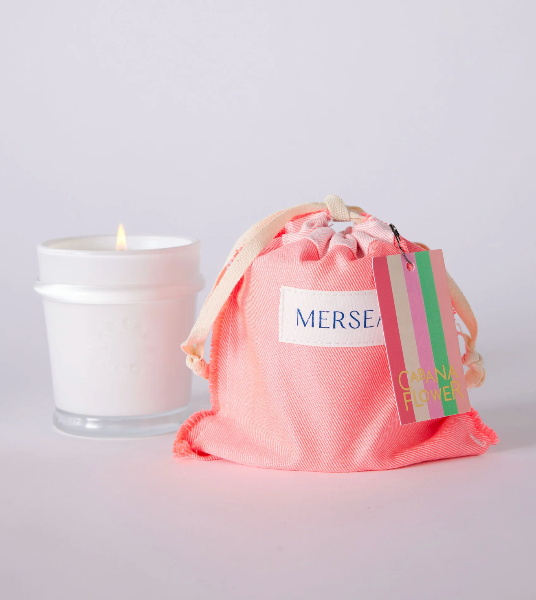 Cabana Flower Sandbag Candle