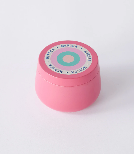 Cabana Flower Tin Candle