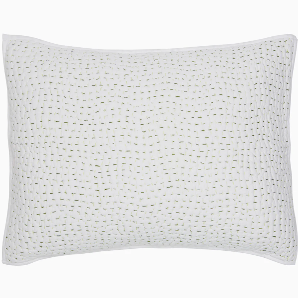 Moss Hand Stitched Coverlets & Shams