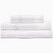 Lavender Stitched Organic Sheet Set