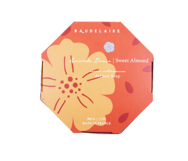 Sweet Almond 7oz Bath Bar in Gift Box