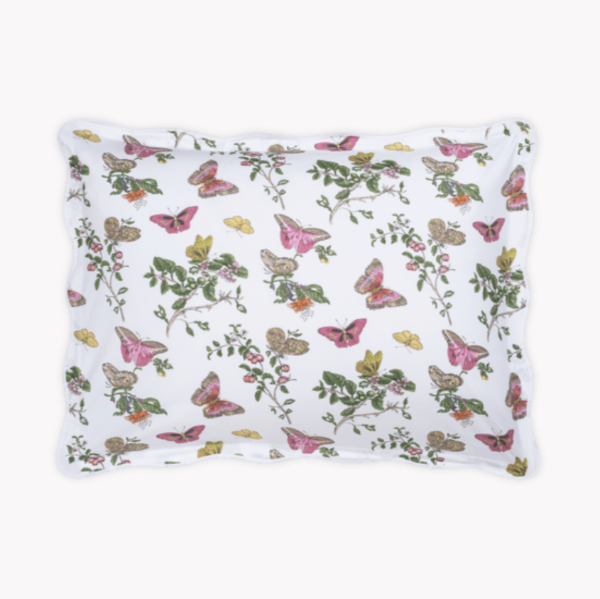 Baudin Butterfly Pink Shams & Duvet