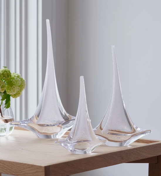 Sailboat White- Medium