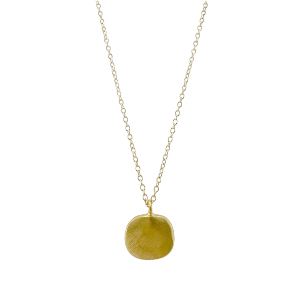 Large Nugget Necklace in Vermeil