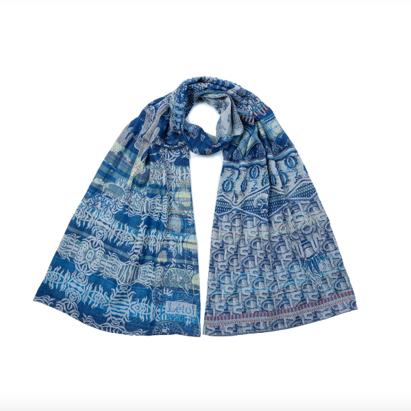 Letol Diego Roi Blue Scarf