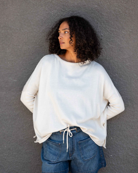 Catalina Crewneck Cotton Sweater